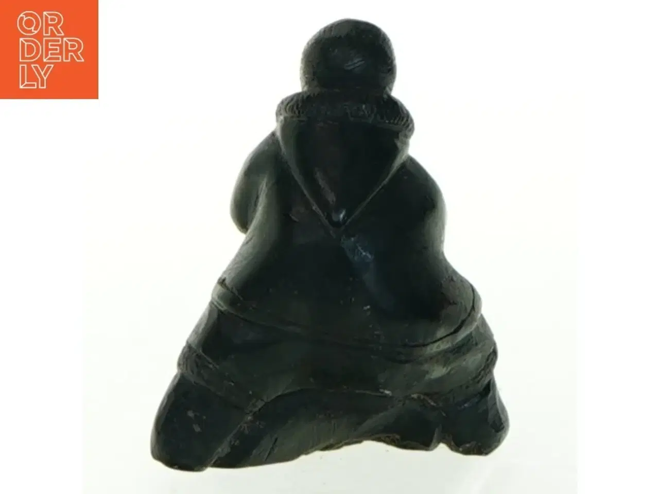 Billede 2 - Grønlandica. Inuitfigur (str. 7,5x6 cm)