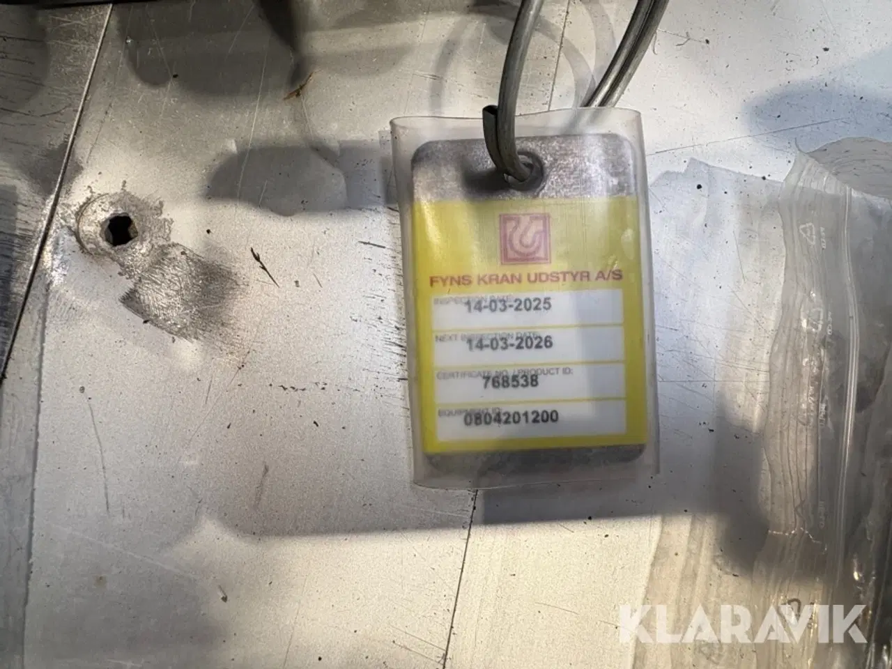 Billede 8 - Kædetalje 500kg med løbekat Eurochain Verlinde