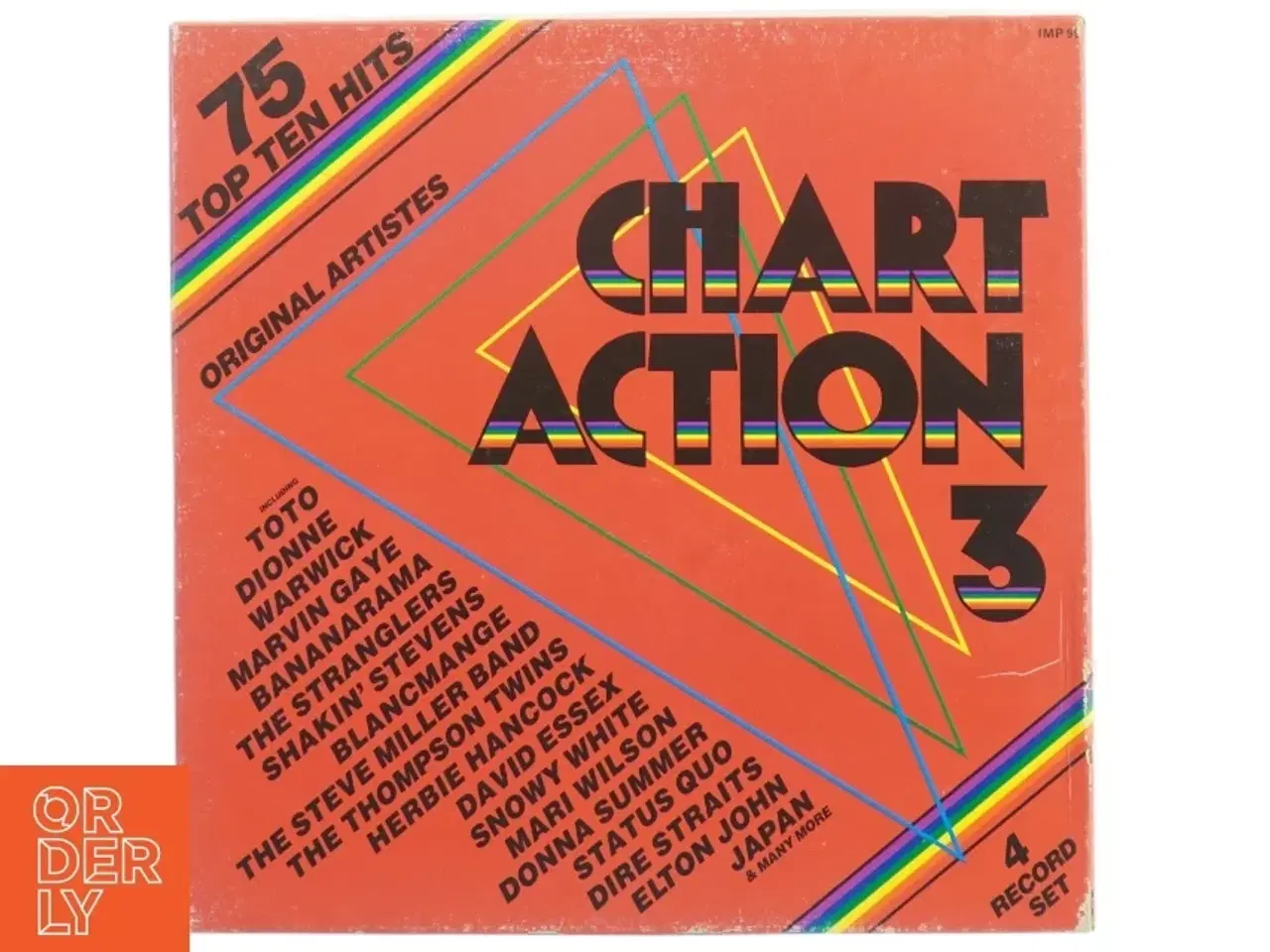 Billede 1 - Chart Action 3 Vinylplader (str. 31 x 31 cm)