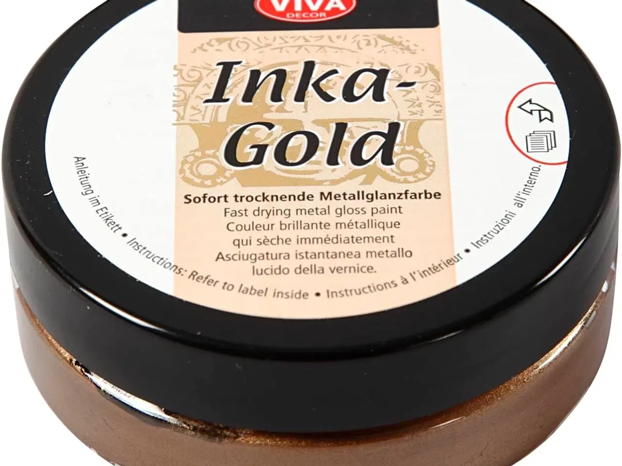 Billede 1 - Inka Gold, brown gold, 50ml/ 1 ds.
