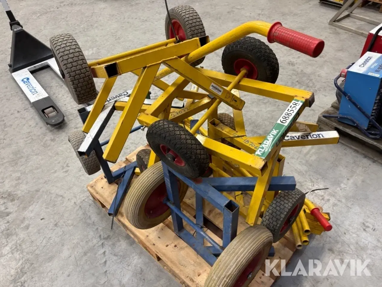 Billede 4 - Rørvogne 6 styk