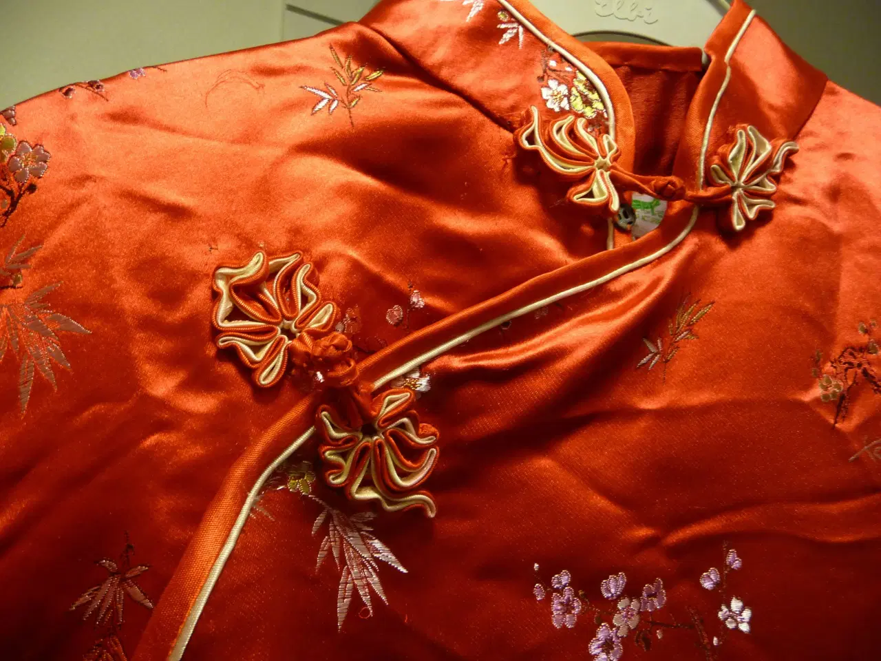 Billede 4 - rød kimono str 40 