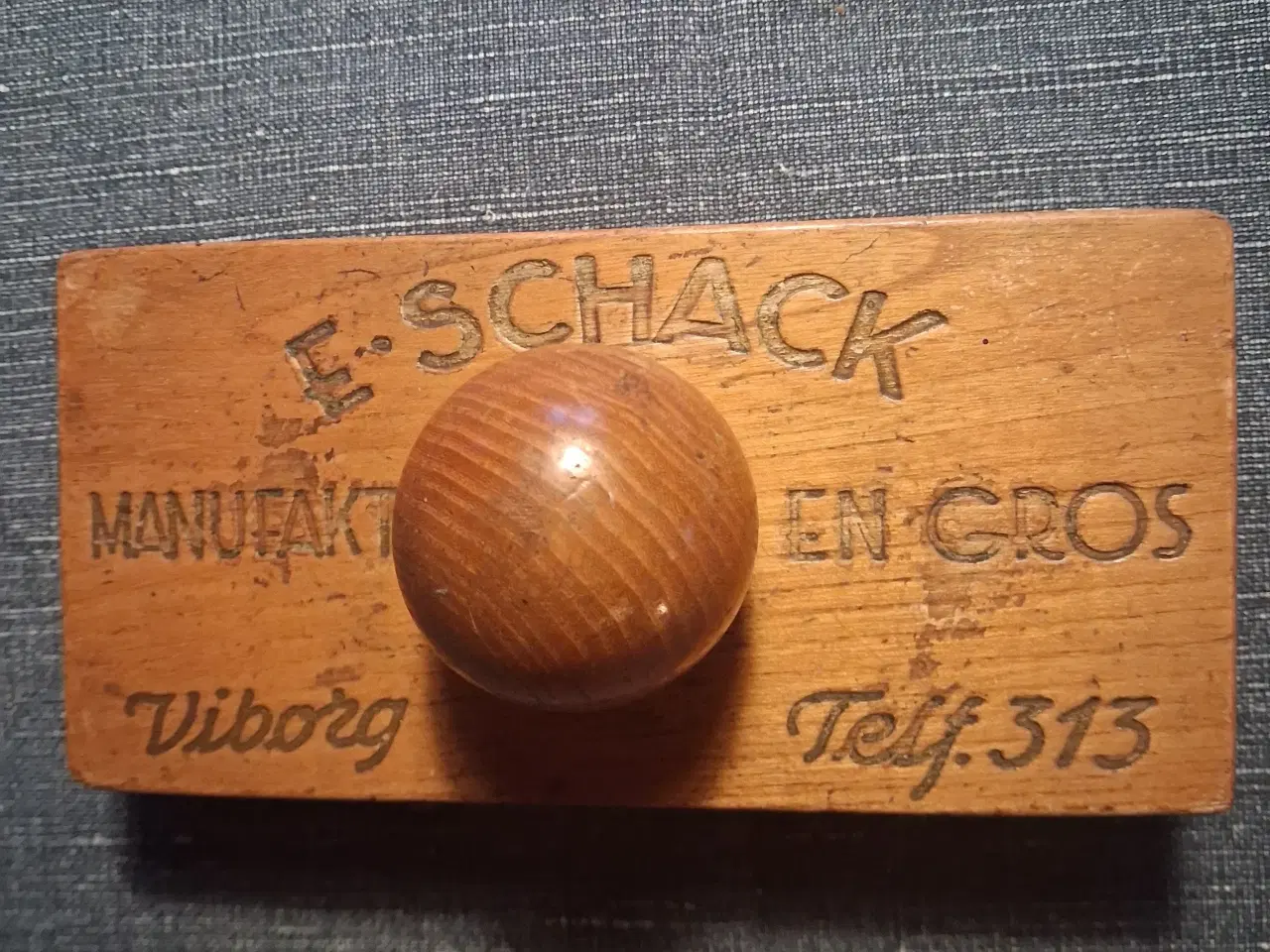 Billede 1 - Gammel "blotter" pude