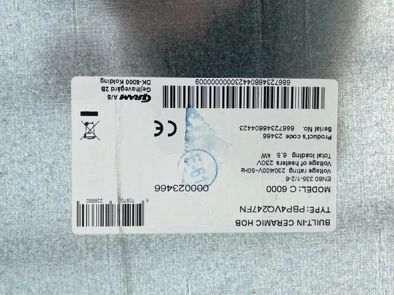 Billede 3 - GRAM keramisk kogeplade 