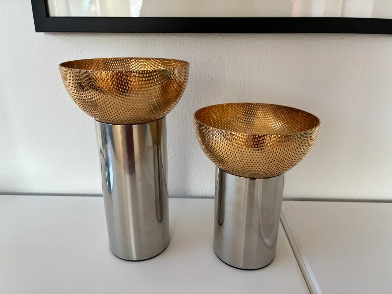 Billede 2 - Georg jensen lysestager 2 stk 