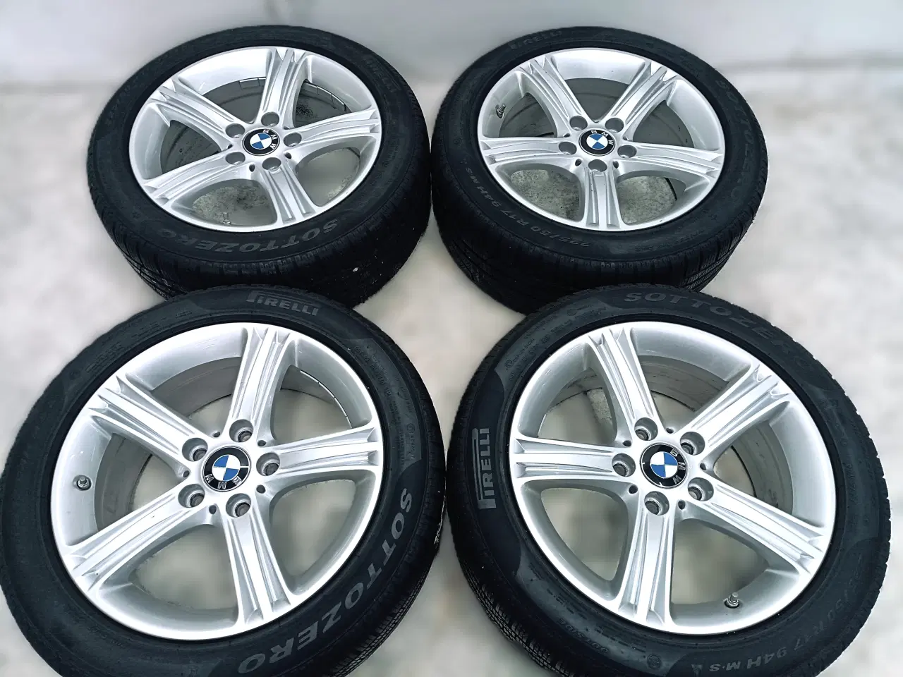 Billede 5 - 5x120 17" ET37 nav 72,6ø BMW vintersæt inkl.TPMS