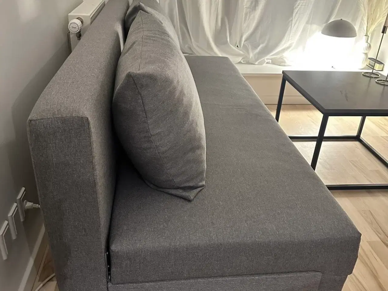 Billede 3 - 3-Pers sovesofa Norsminde, lysegrå