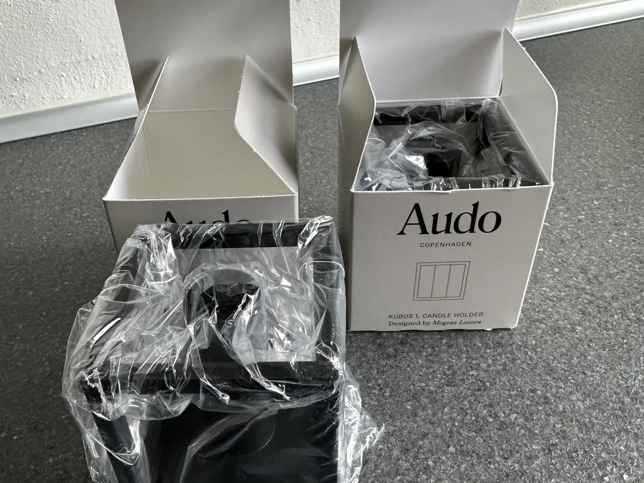 Billede 2 - 2 stk. Audo Kubus 1 stager