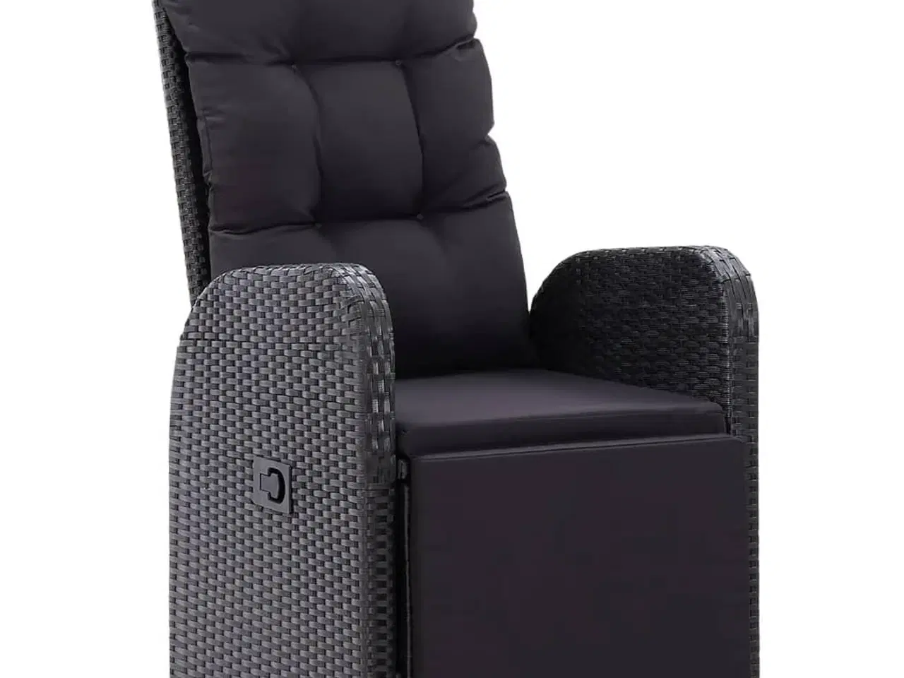 Billede 6 - Bistrosæt 3 dele med hynder polyrattan sort