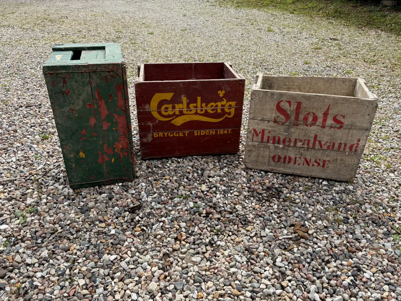 Billede 2 - 3 kolonialkasser med patina