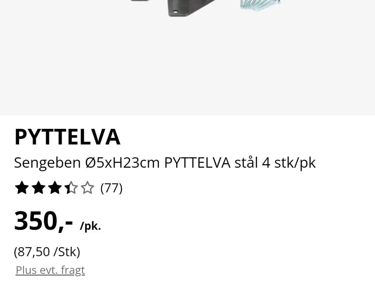 Billede 3 - Sengeben 