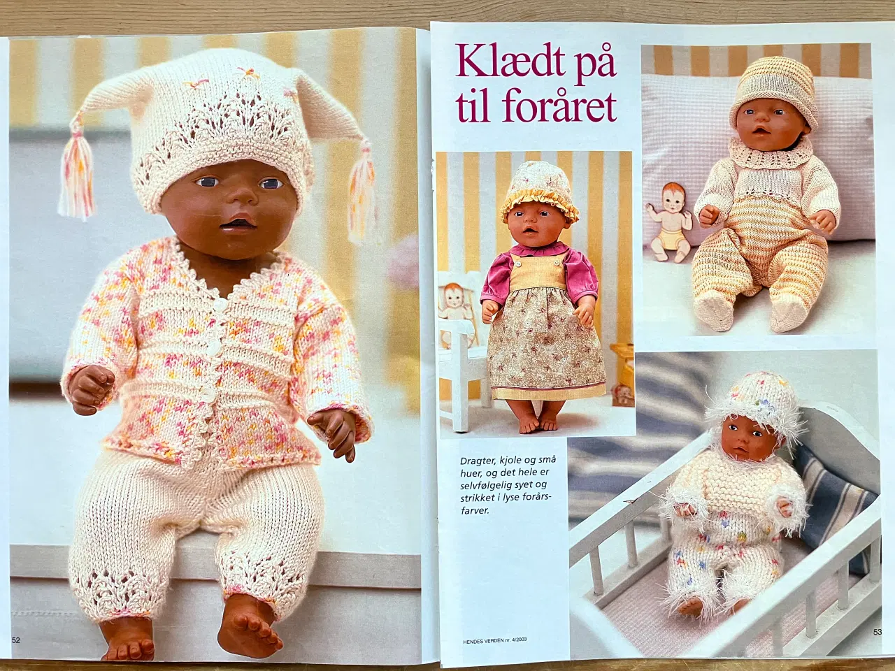 Billede 3 - Strik og sy til Baby Born og Mini Baby Born