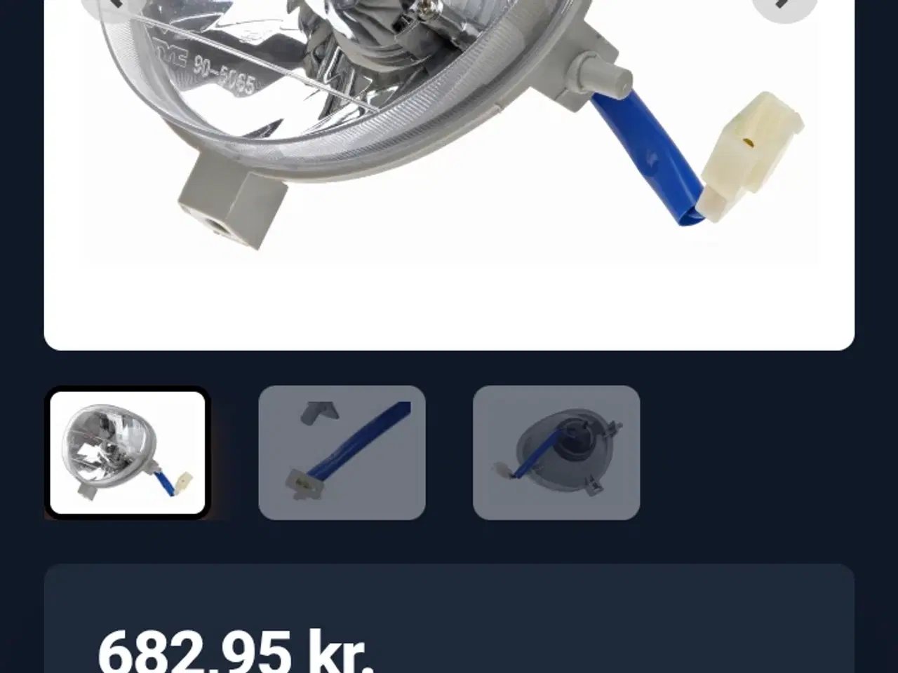 Billede 6 - Brugt Original forlygte til pgo new ligero