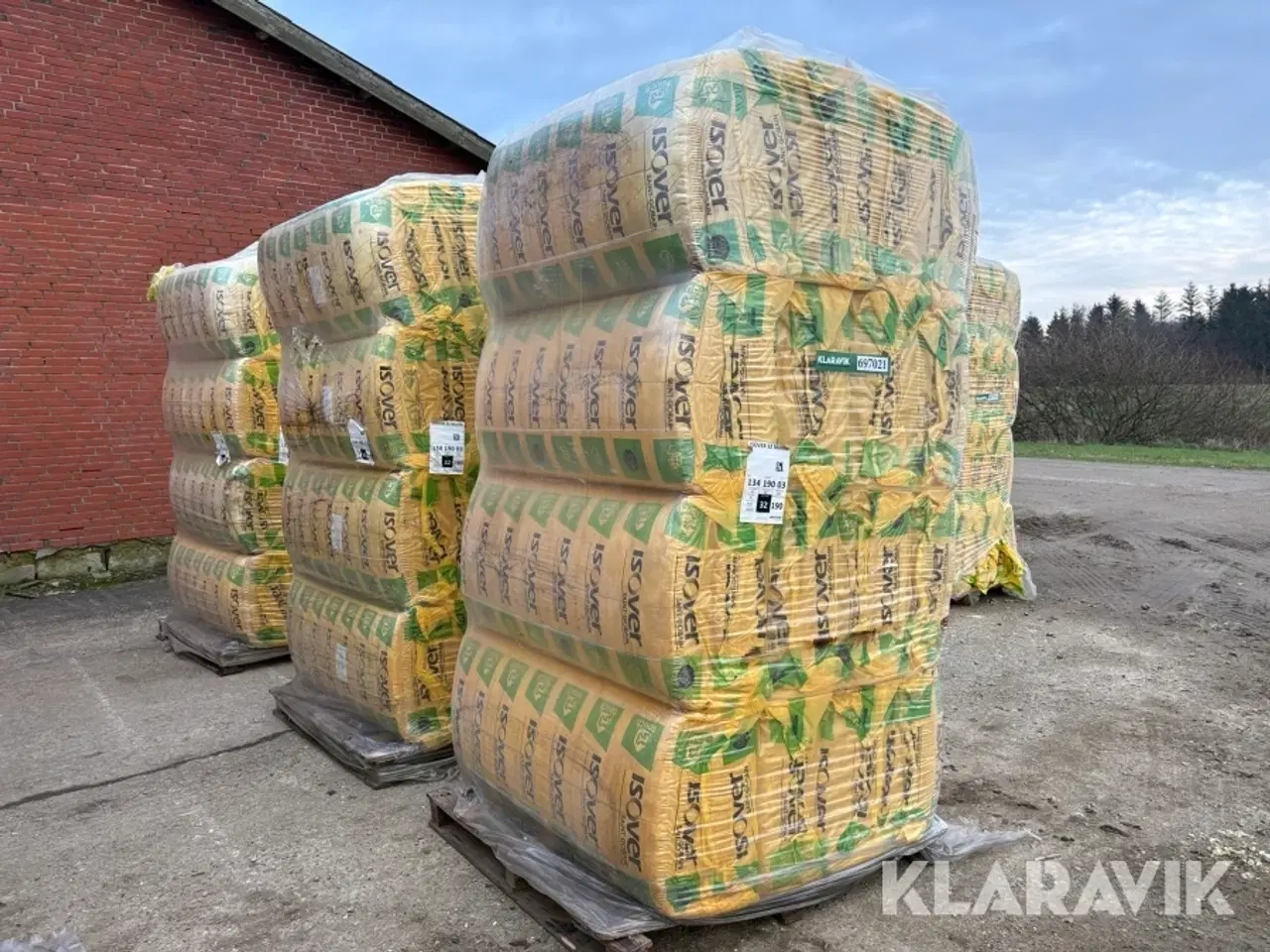 Billede 6 - Isolering Isover Murfilt - 3 paller af 31.01kvm