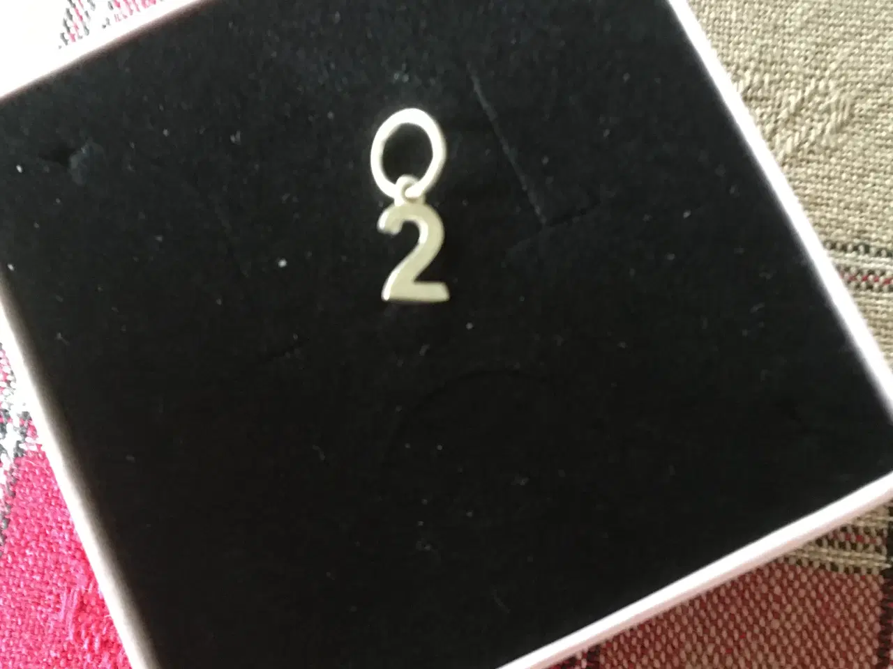 Billede 1 - Frk. Lisberg Sterling sølv vedhæng small numbers 2