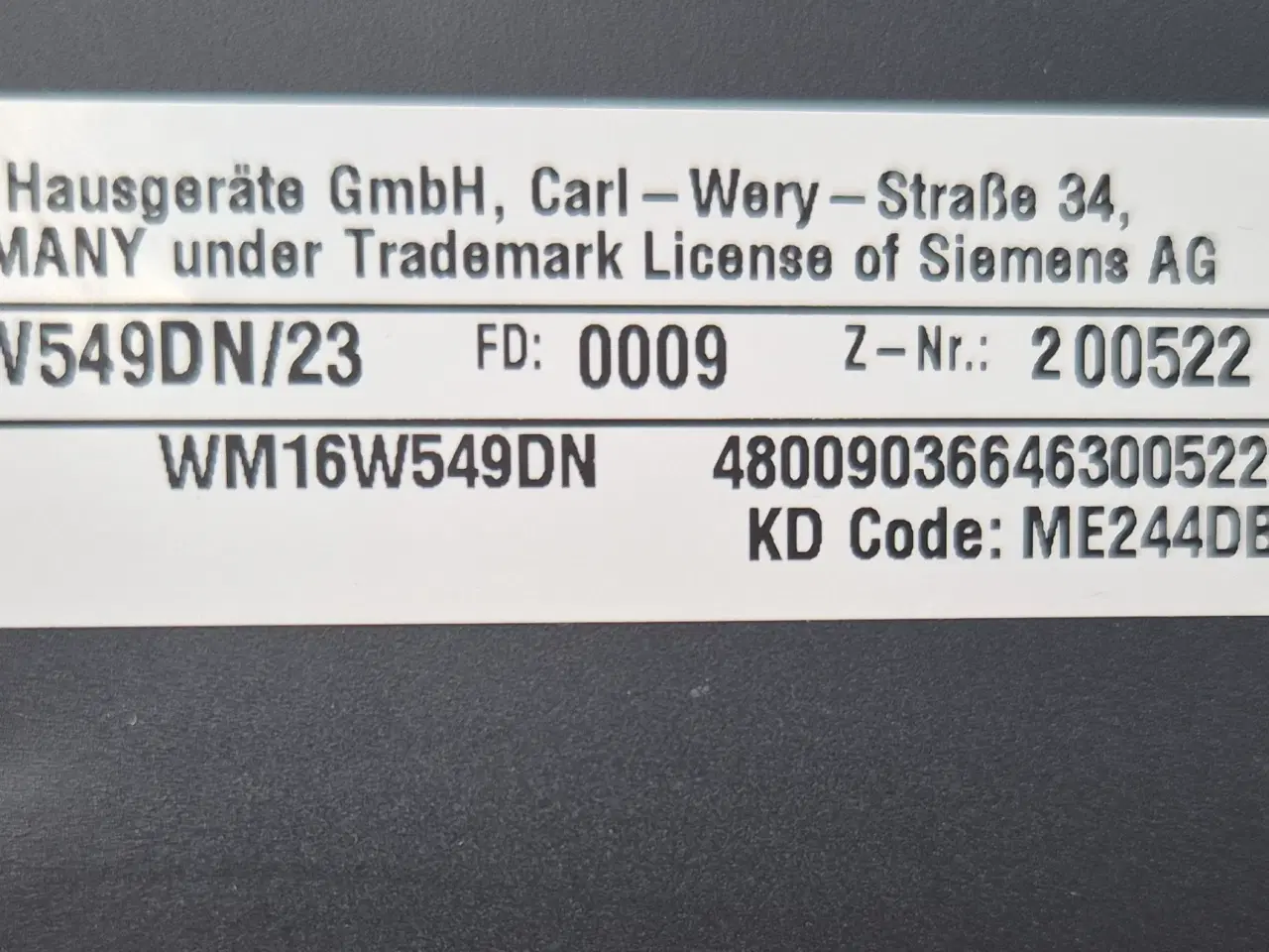 Billede 6 - Siemens vaskemaskine  iq700