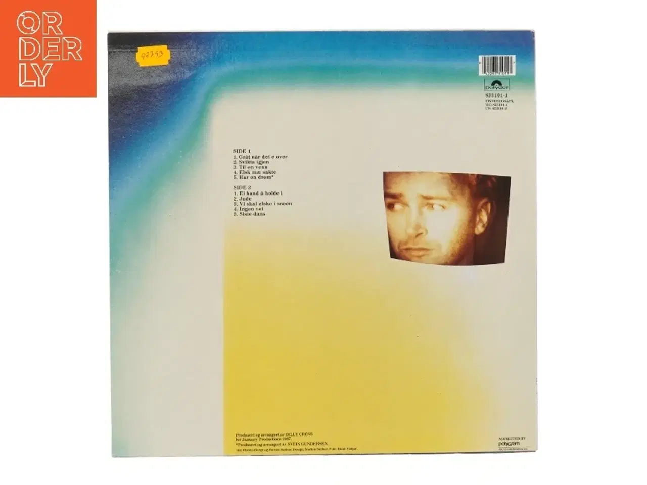 Billede 2 - Jørn Hoel Vinylplade med albumcover