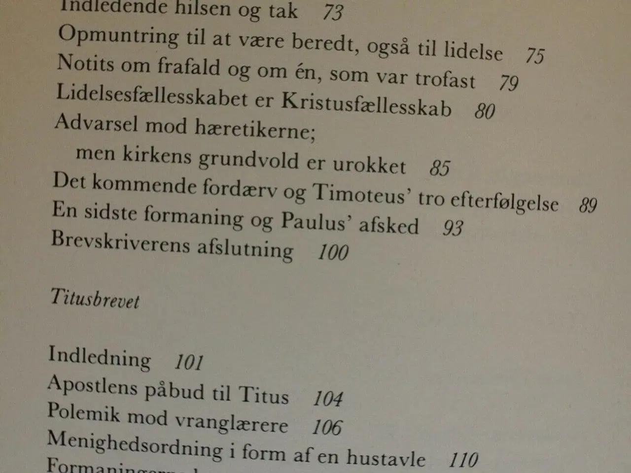 Billede 3 - pastoralbrevene fortolket, af heine simonsen