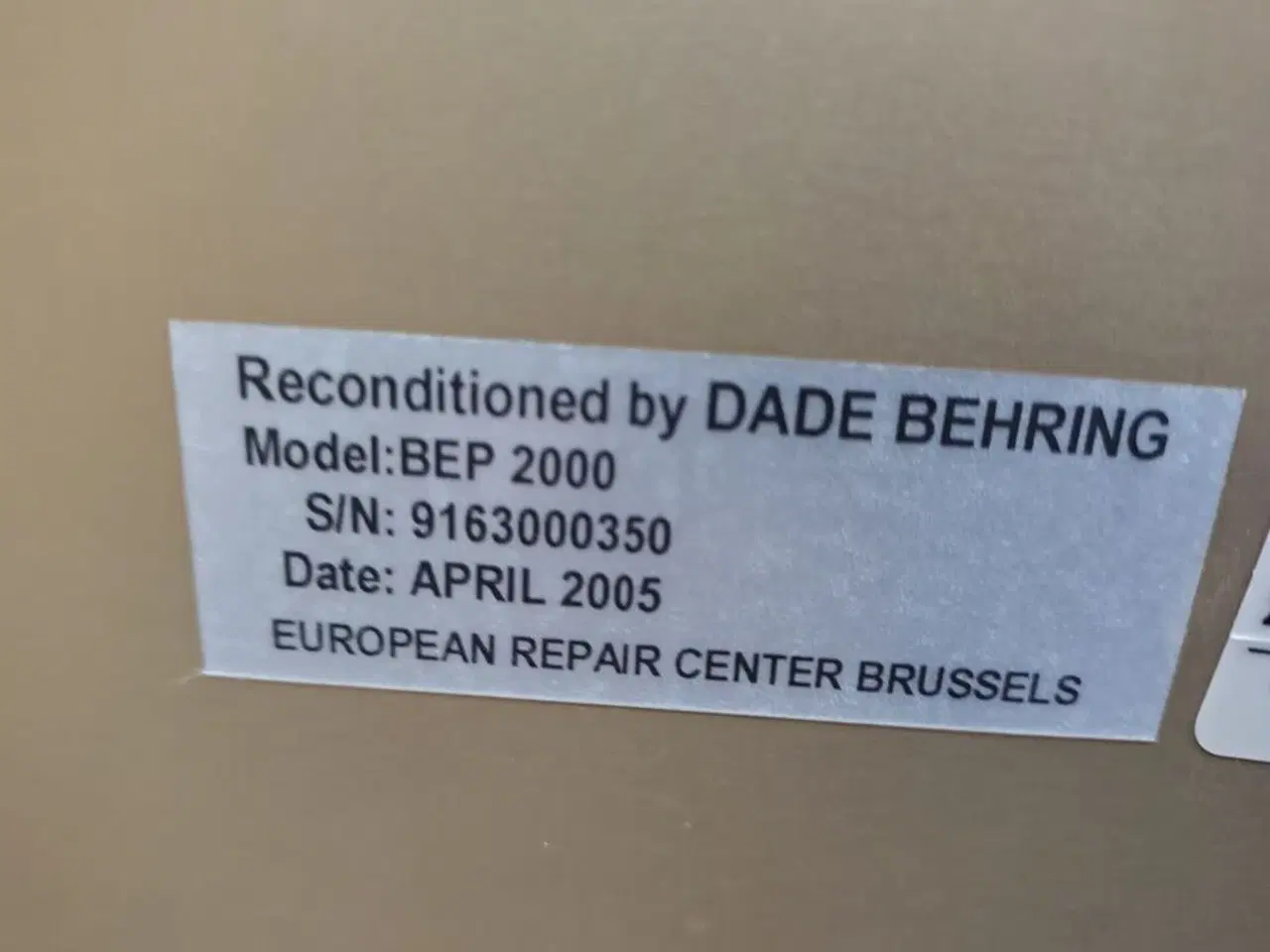 Billede 11 - Immunoassay Analyzer  SIEMENS  BEP 2000