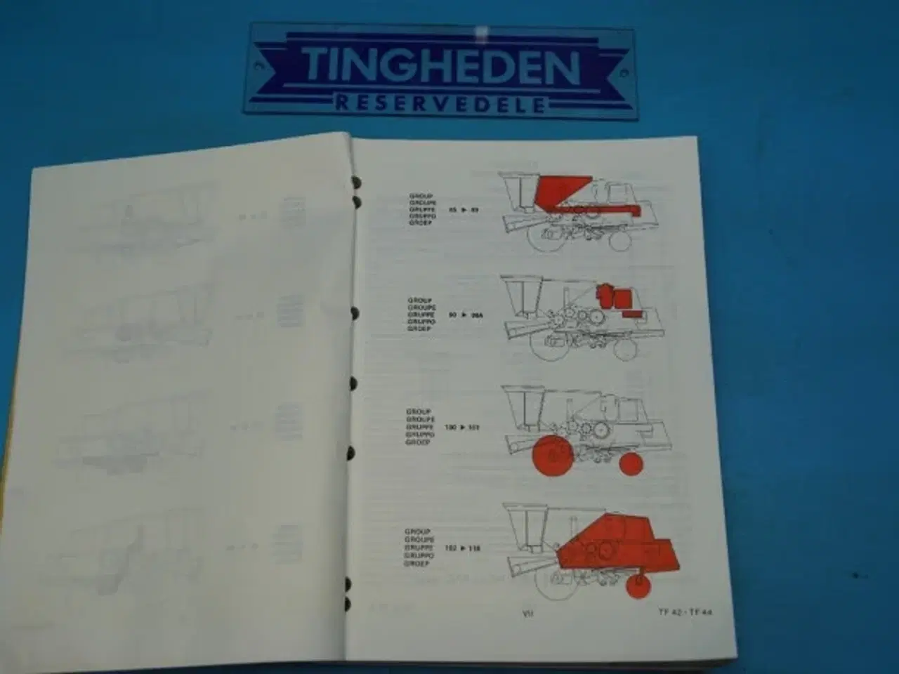 Billede 2 - New Holland TF44 - TF42 Reservedelskatalog