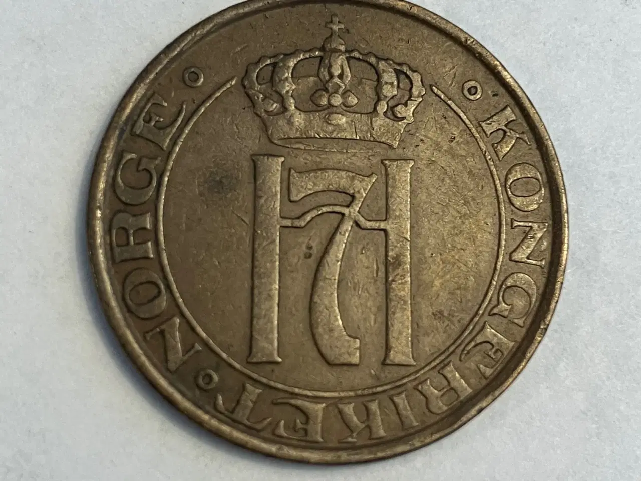 Billede 2 - 5 Øre 1929 Norge