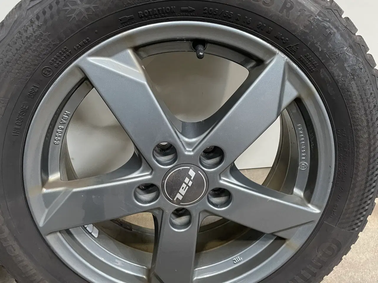 Billede 2 - Vw fælge 6,5x16 5x112 vinter 
