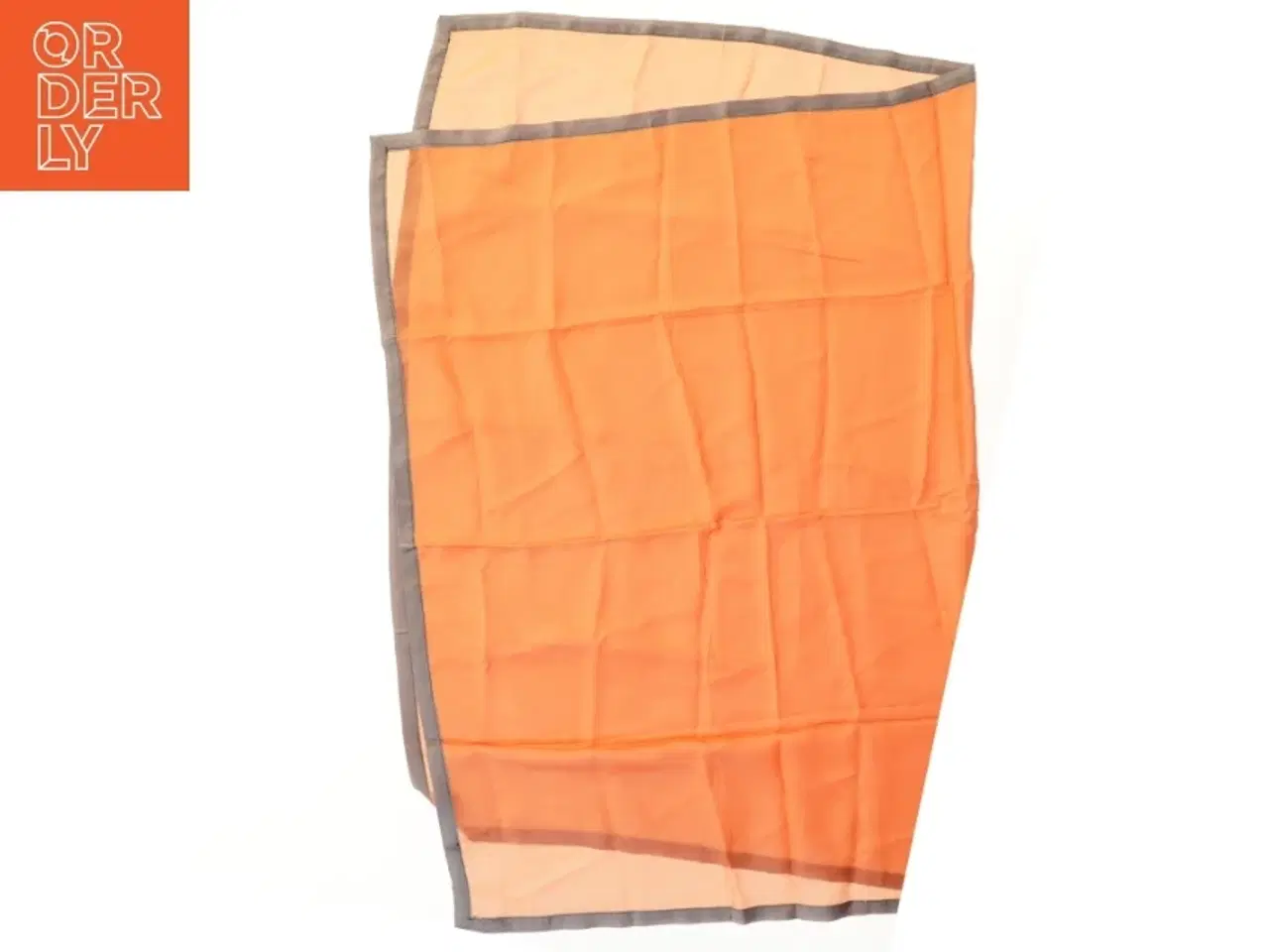Billede 1 - Orange tørklæde (str. 135x97 cm)