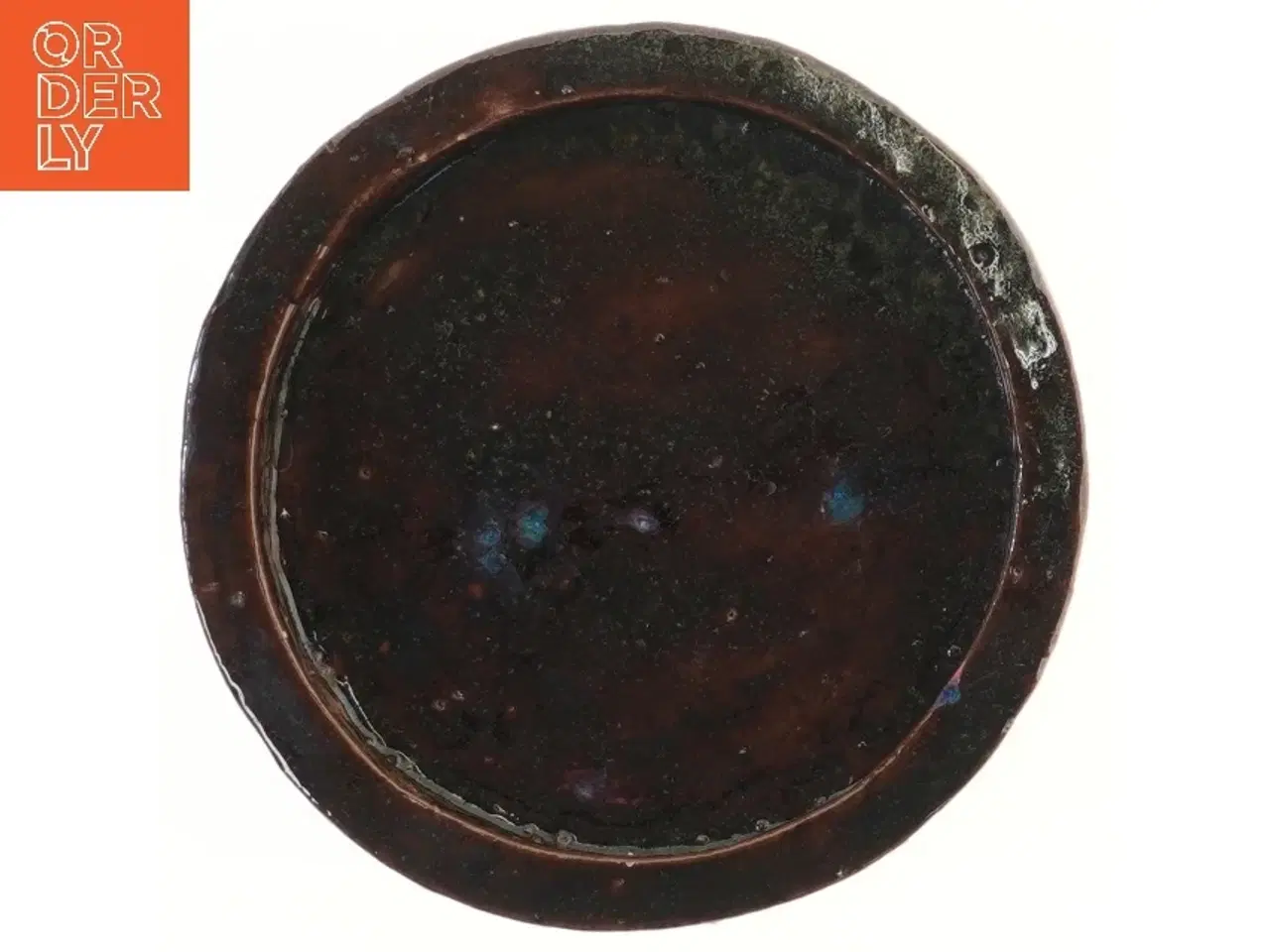 Billede 2 - Rundt keramik fad (str. Ø 24 cm)