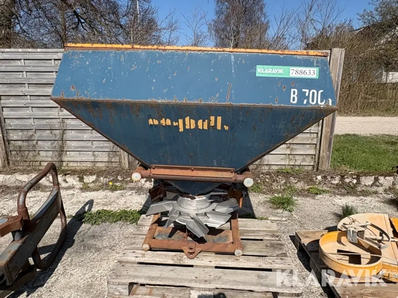 Billede 5 - Gødningsspreder Bøgballe B 700