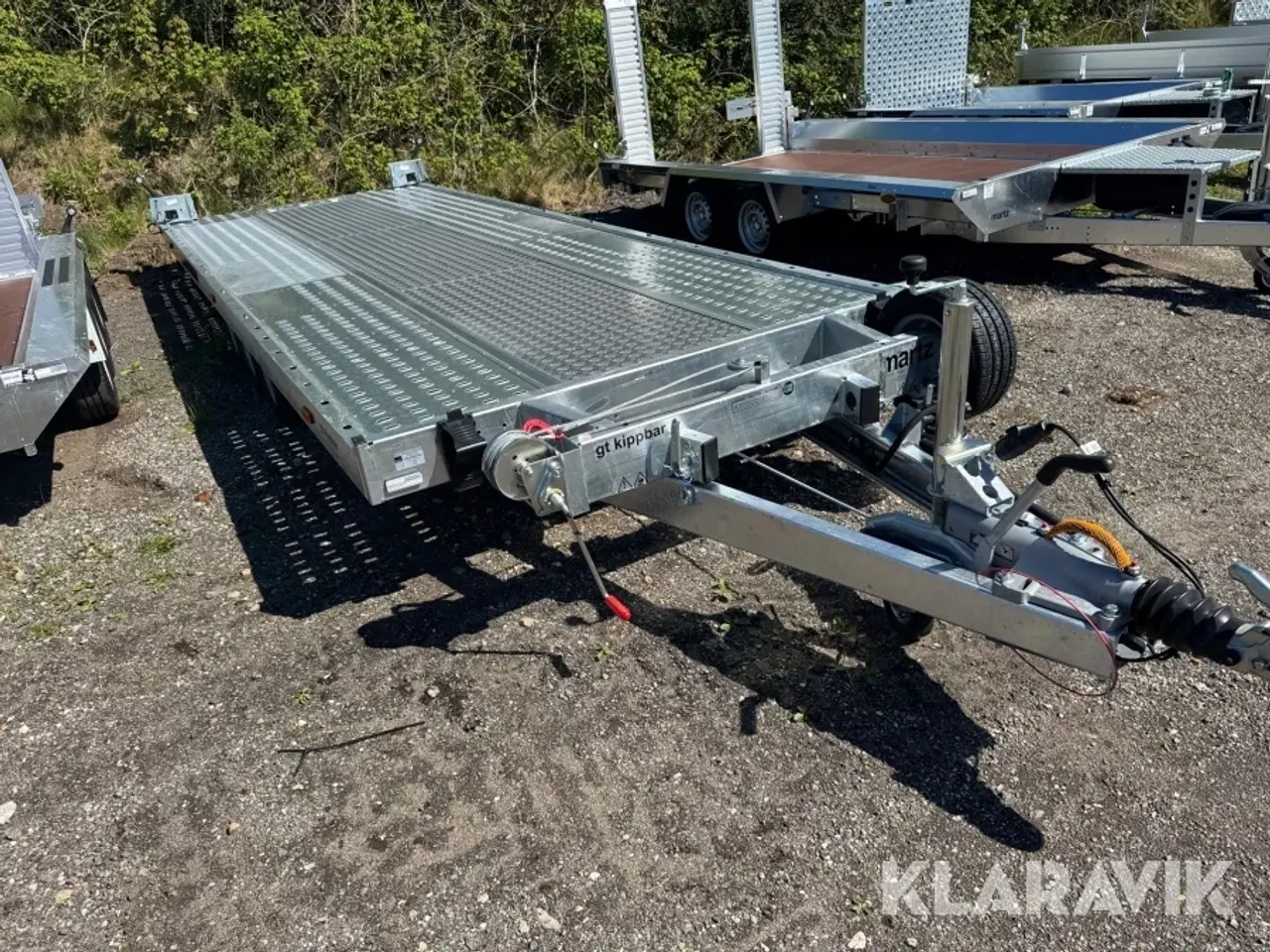Billede 4 - Materiale/maskine trailer Martz GT KIPPBAR 580/3 3,5T