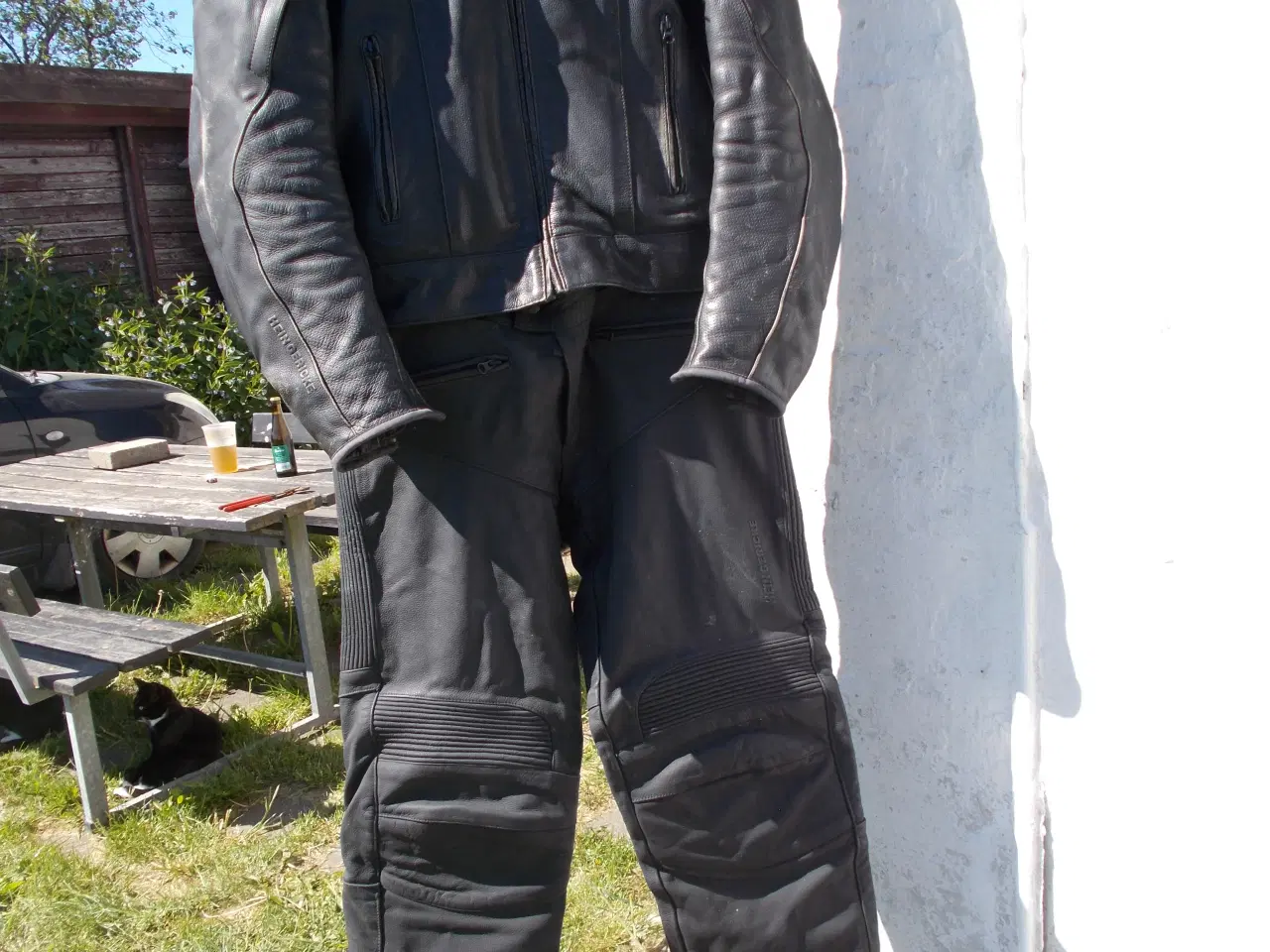 Billede 2 - læderdragt til person på 180-185cm