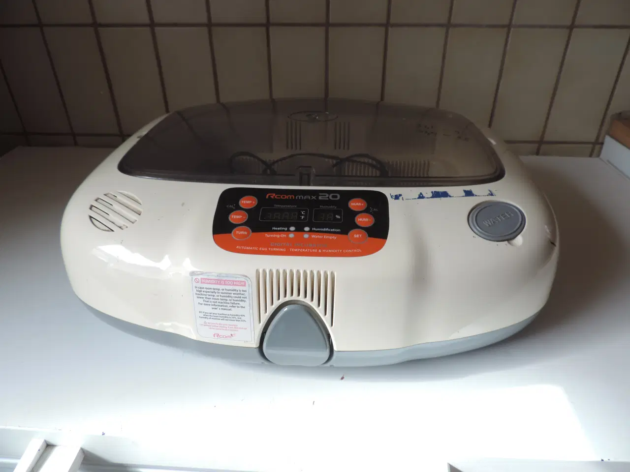 Billede 1 - Rugemaskine, defekt