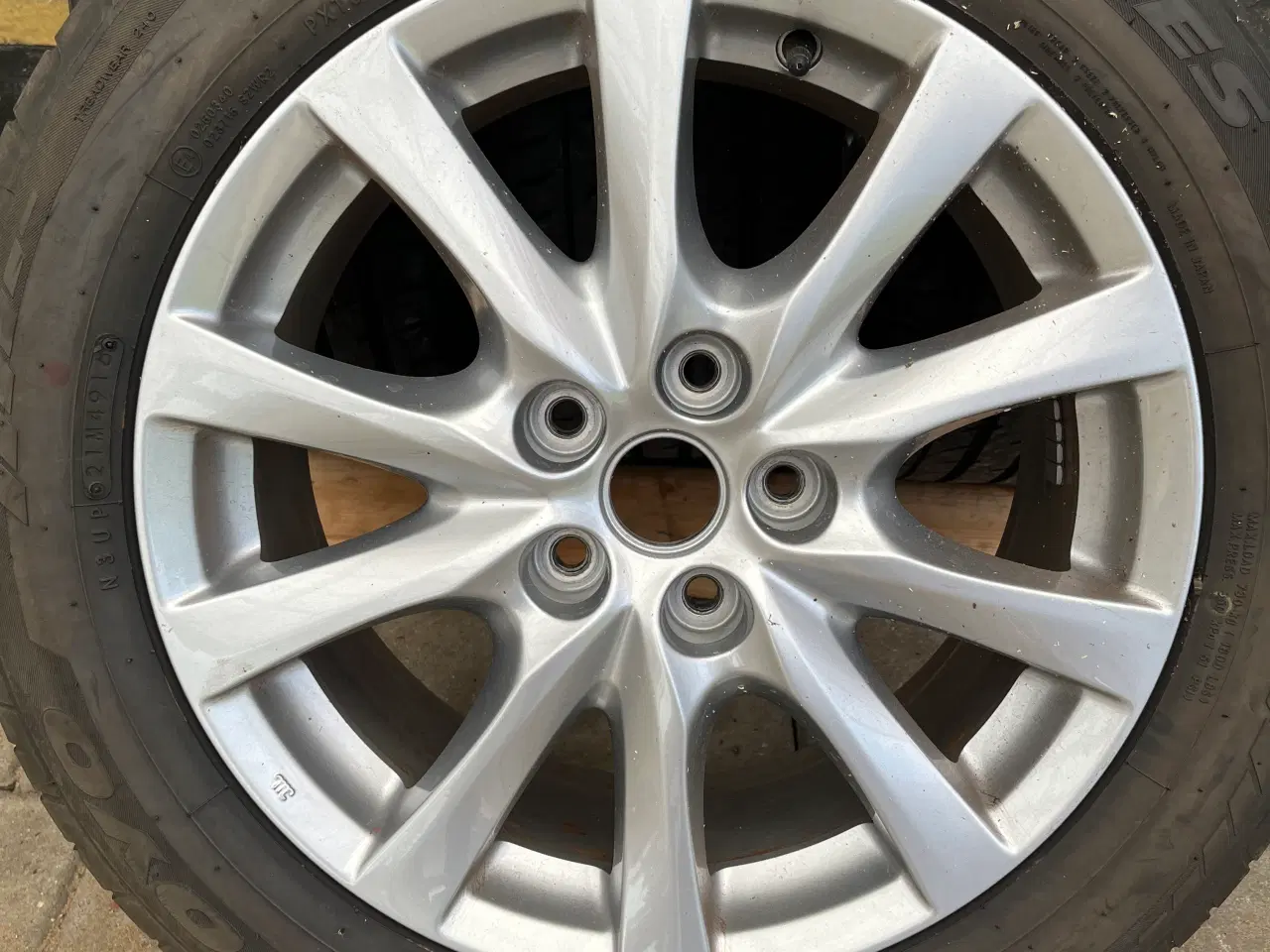 Billede 1 - Mazda 6 fælge m. Dæk
