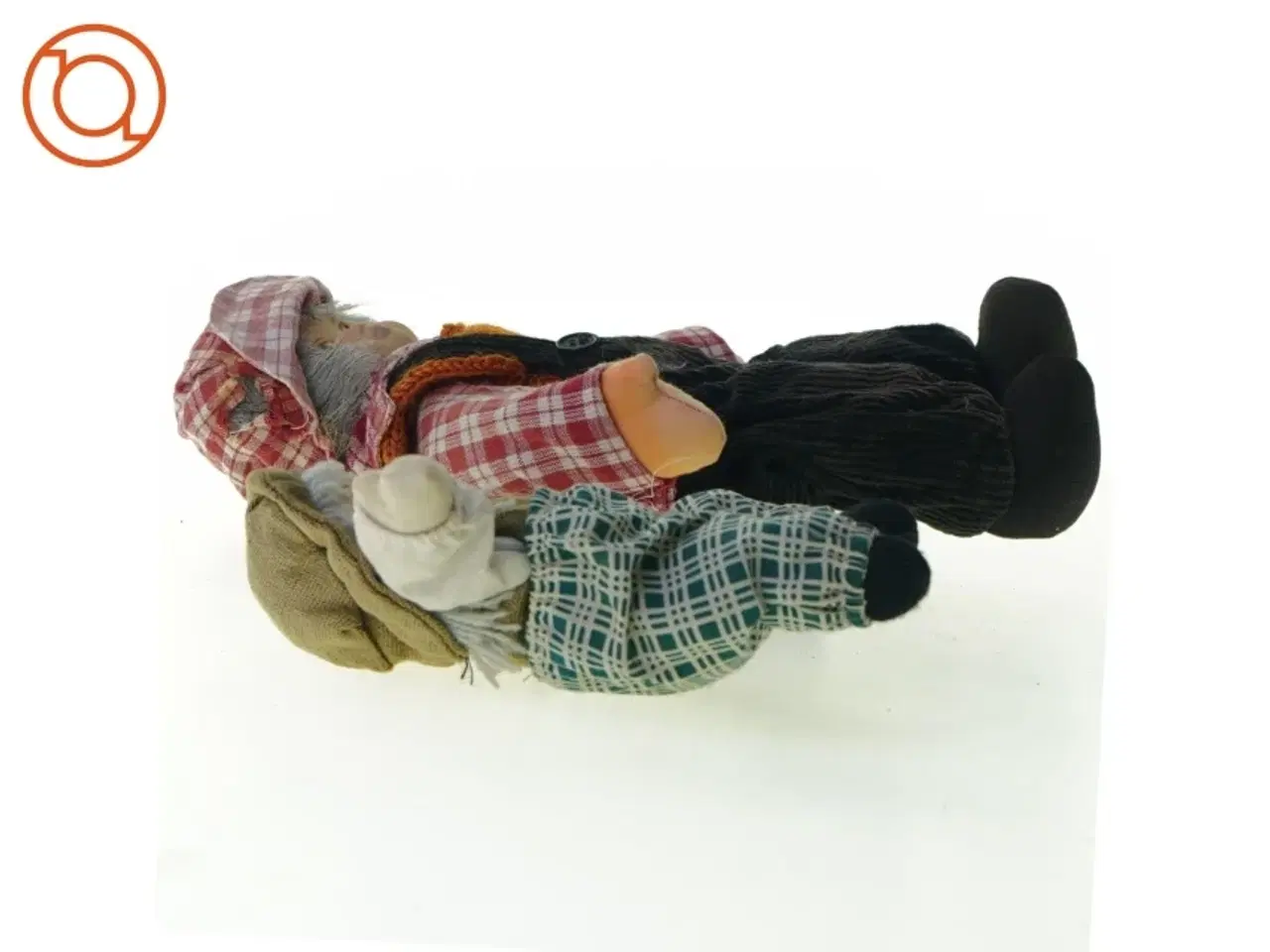 Billede 3 - To dukker (højde 23 og 15 cm).