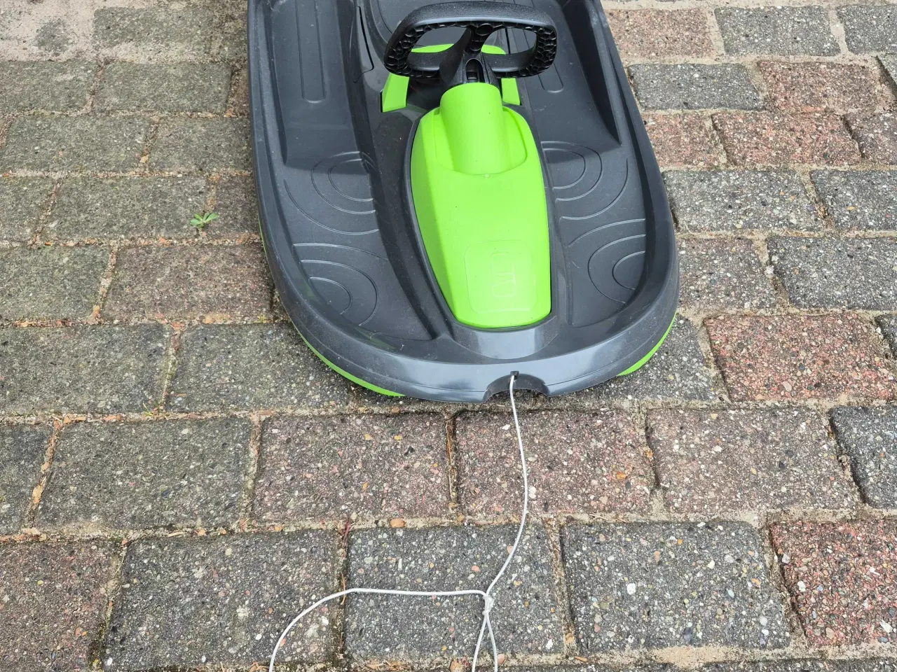 Billede 3 - Fin bobslæde med rat.