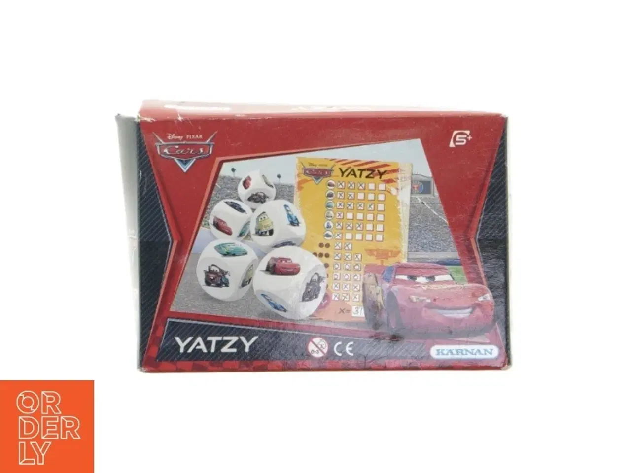 Billede 1 - Yatzy spil, Disney Cars tema (str. 16 x 11 cm)