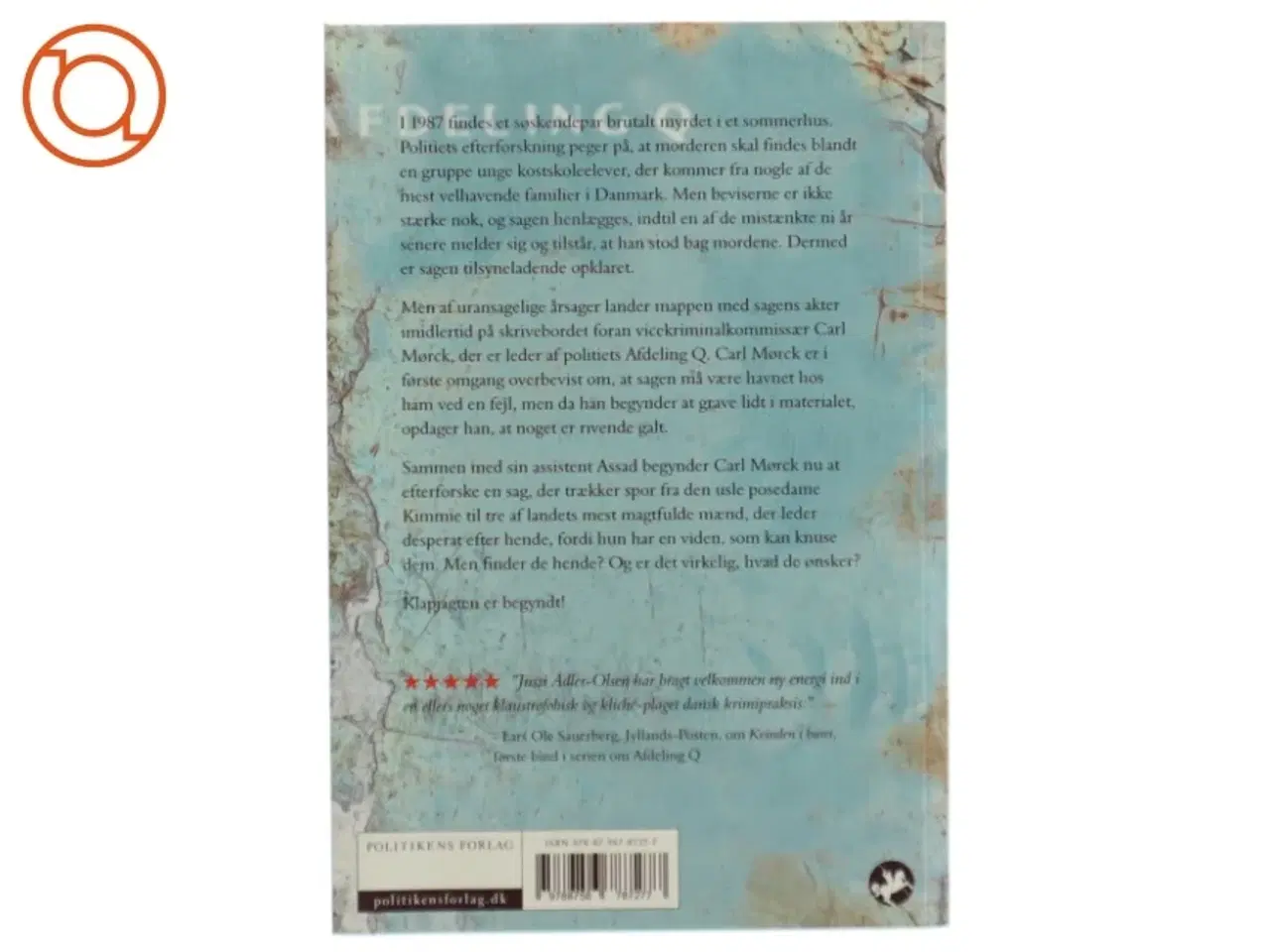 Billede 2 - Fasandræberne : krimithriller af Jussi Adler-Olsen (Bog)