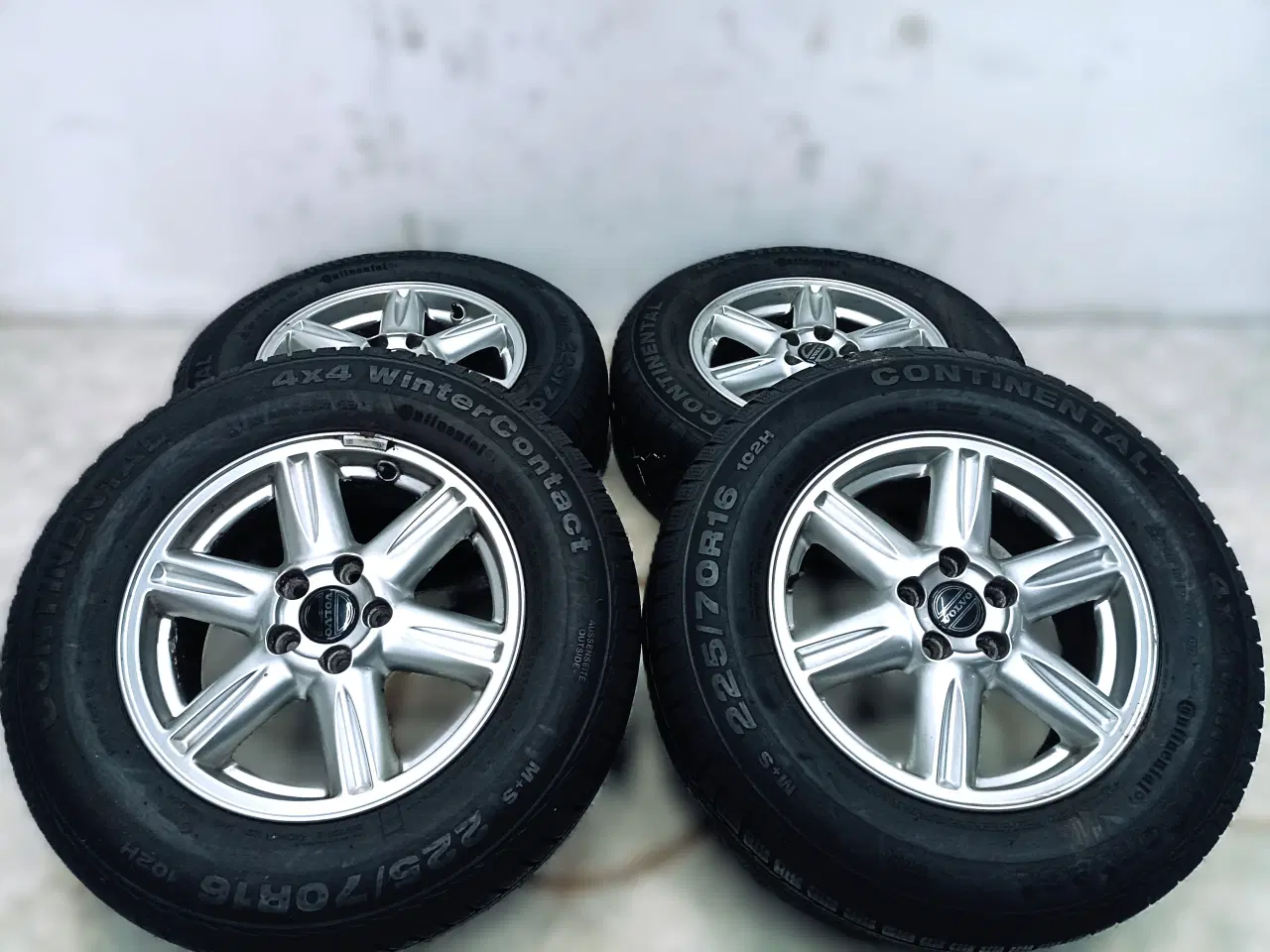 Billede 3 - 5x108 16" ET49 nav 67,1ø Volvo XC90 vintersæt