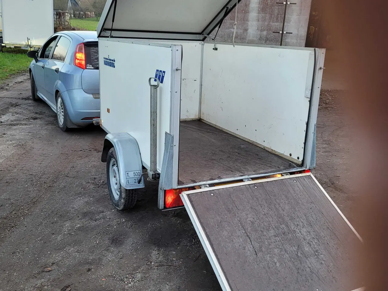 Billede 5 - Fin nysynet 500kg cargotrailer
