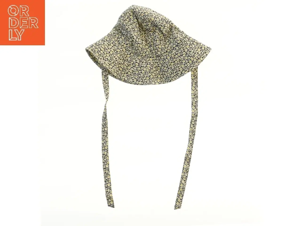 Billede 1 - Sommerhat med blomsterprint voksen (str.  38x25,5 cm)