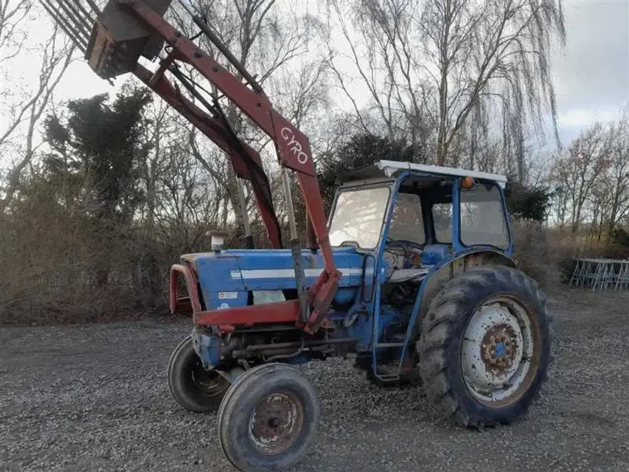 Billede 4 - Købes BILLIG Traktor m frontlæsser & klipper Kørek