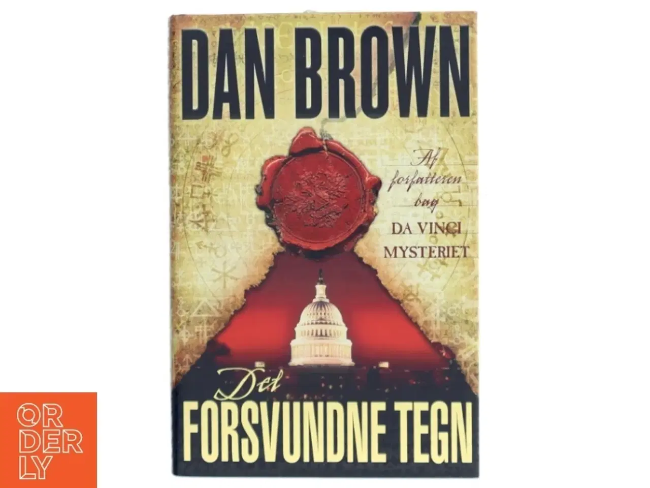 Billede 1 - Det Forsvundne Tegn af Dan Brown (Bog)