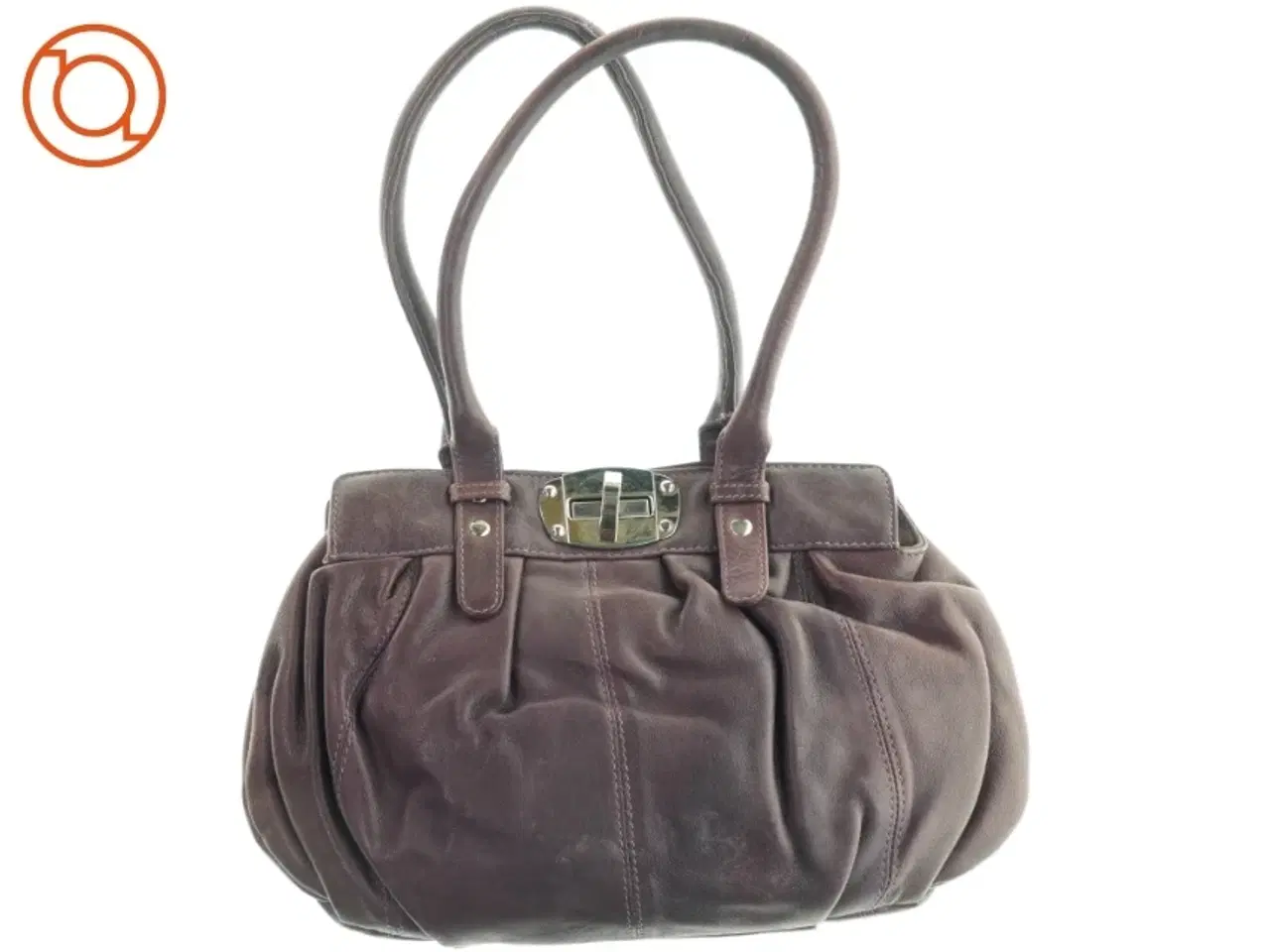 Billede 1 - Vintage Taske i boho stil, retro skind (str. 35 x 20cm)