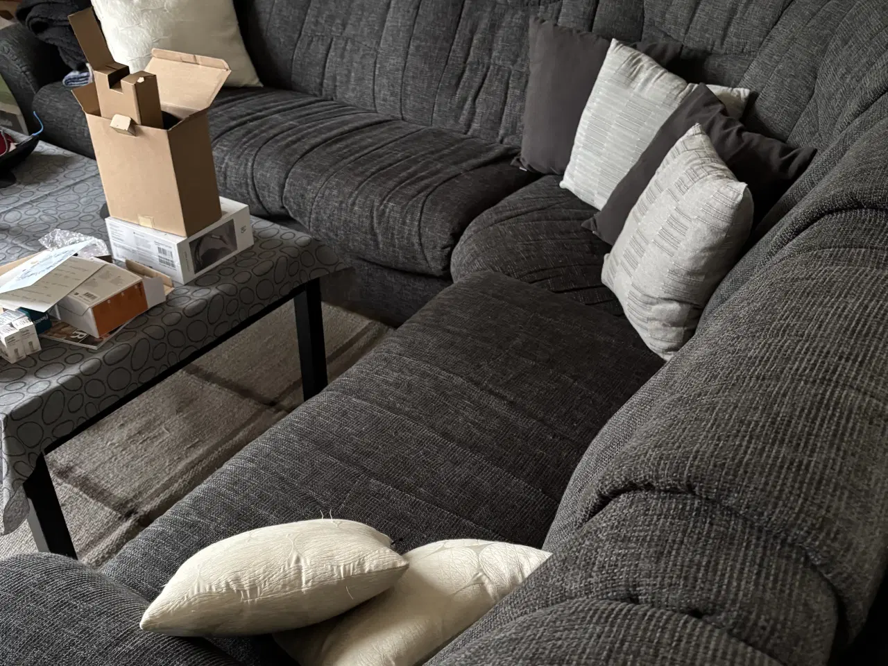 Billede 3 - Velholdt Hjort Knudsen hjørnesofa 