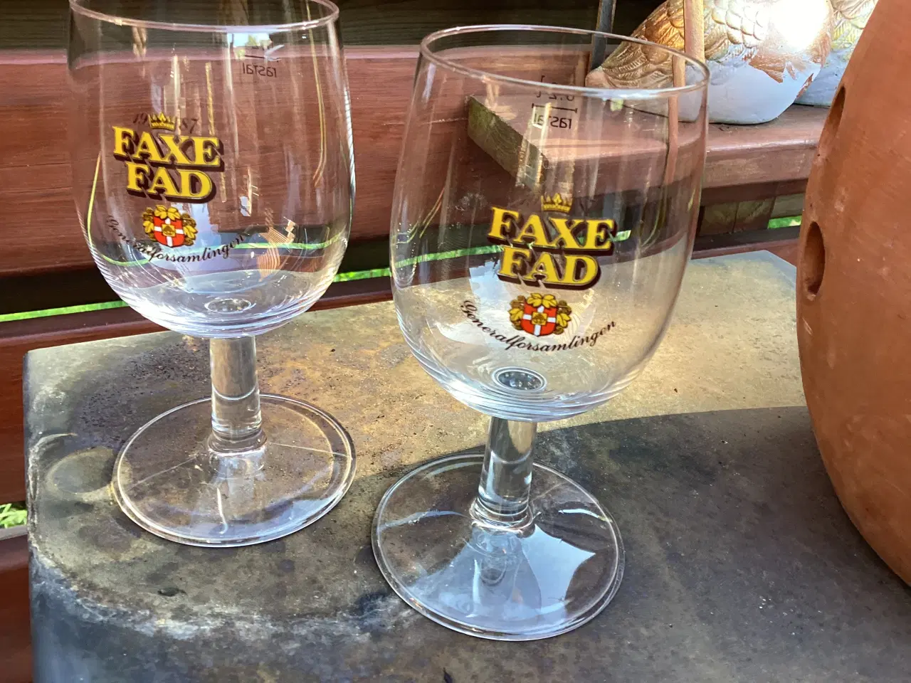 Billede 1 - Faxe Fad ølglas fra 1987