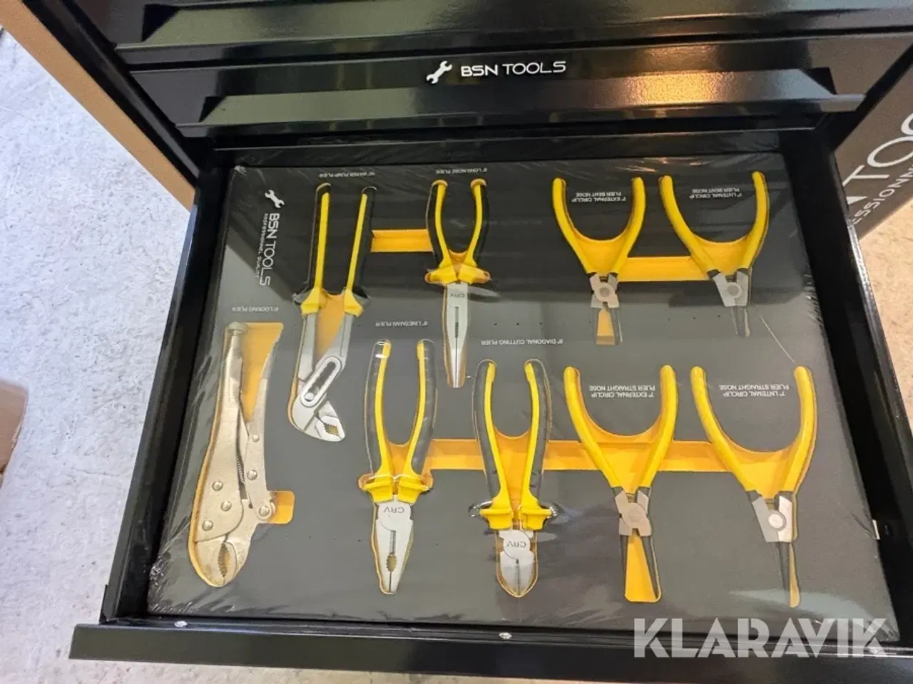 Billede 8 - Værktøjsskab BSN Tools 164 styks værktøj