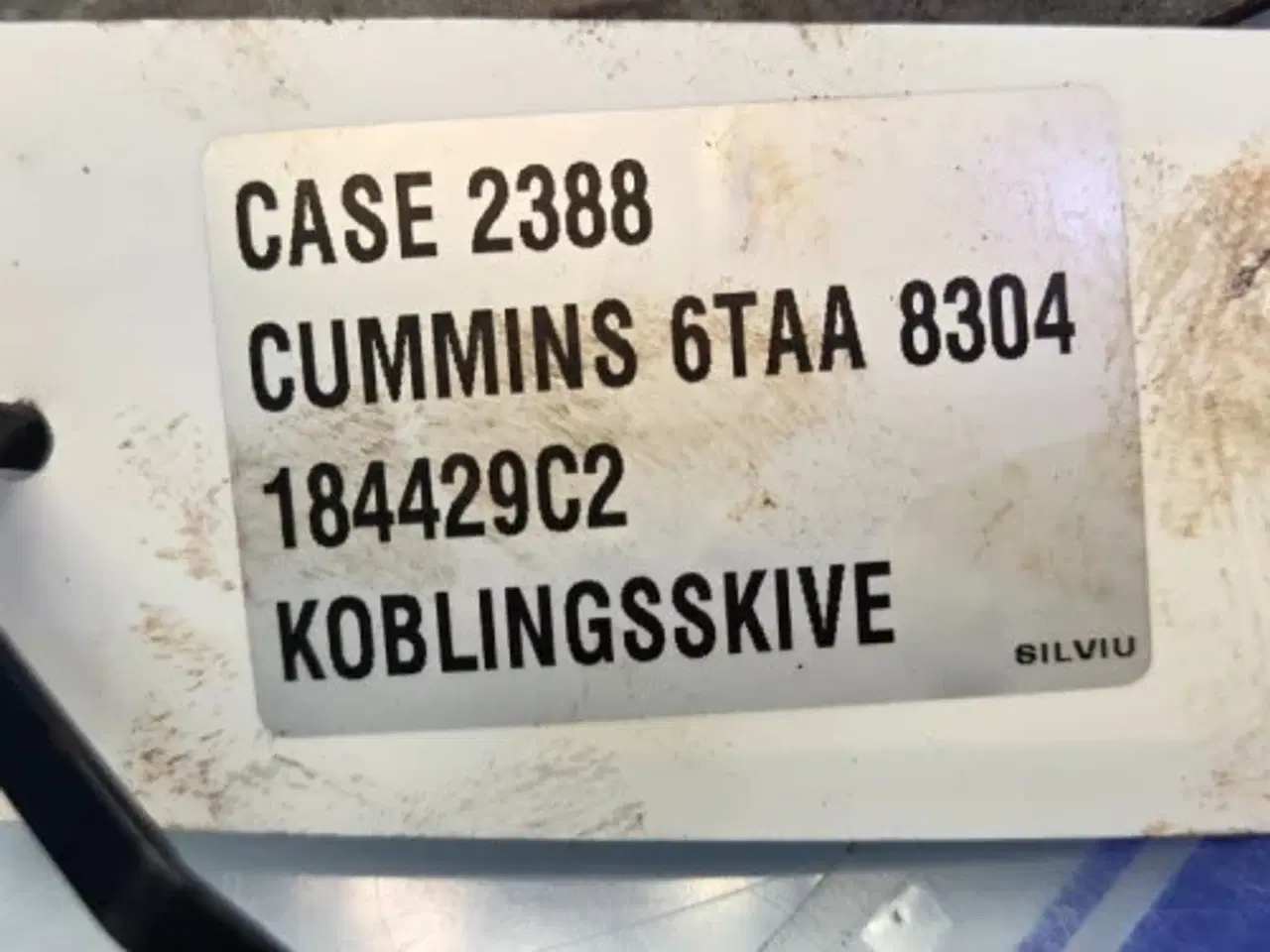 Billede 4 - Cummins 6TAA-8304 Koblingsskive 184429C2