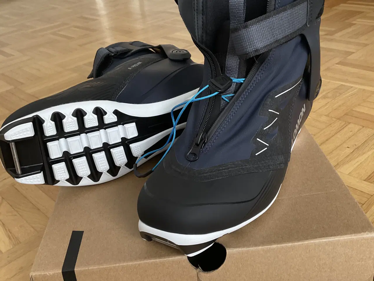 Billede 2 - Helt nye Salomon langrendsskistøvler