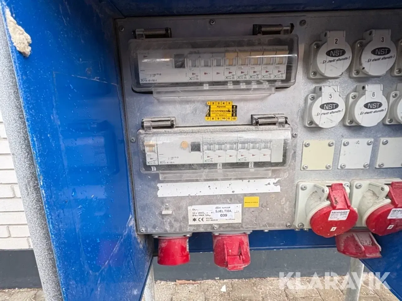 Billede 7 - Byggestrømtavle