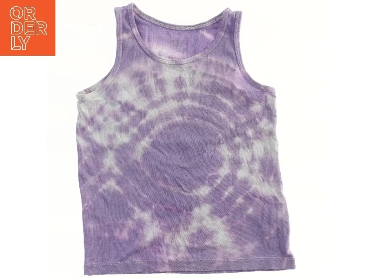 Billede 2 - Lilla Tie-Dye Top fra 157 (str.  bryst:37 længde:42 cm)